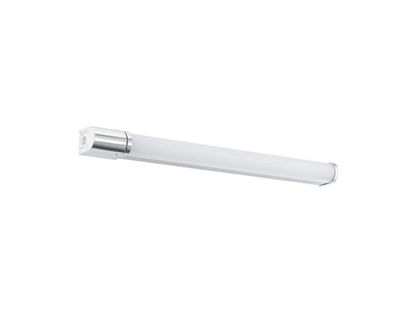 EGLO Tragacete 1, Kromi, Hopea, Valkoinen, Alumiini, Muovi, IP44, LED, 15 W, 1300 lm