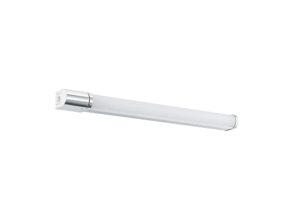 EGLO Tragacete 1, Kromi, Hopea, Valkoinen, Alumiini, Muovi, IP44, LED, 15 W, 1300 lm