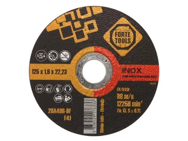 Forte_Tools Cutting Disc 125X1.6X22.23 Mmforte Tool