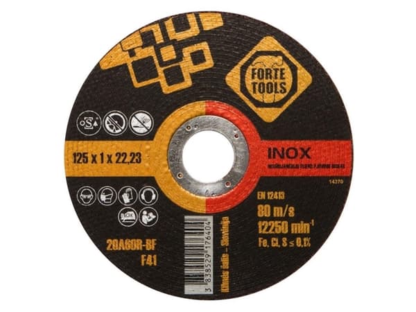 Forte_Tools Cutting Disc 125X1.0X22.23 Mmforte Tool