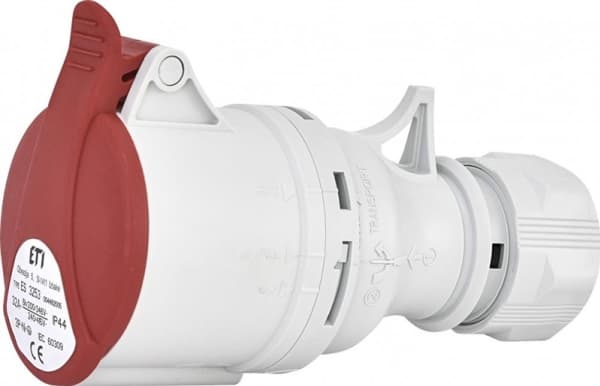 Eti Es 3253 32A. 400V. 3P+N+Pe. Pistorasia Ip44