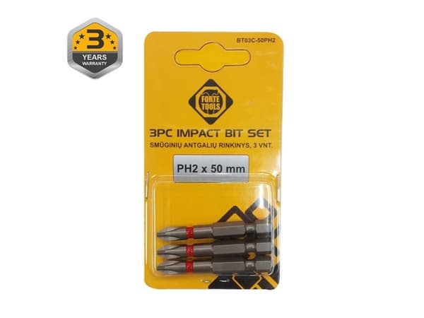 Forte_Tools Impact Screwdriver Bit