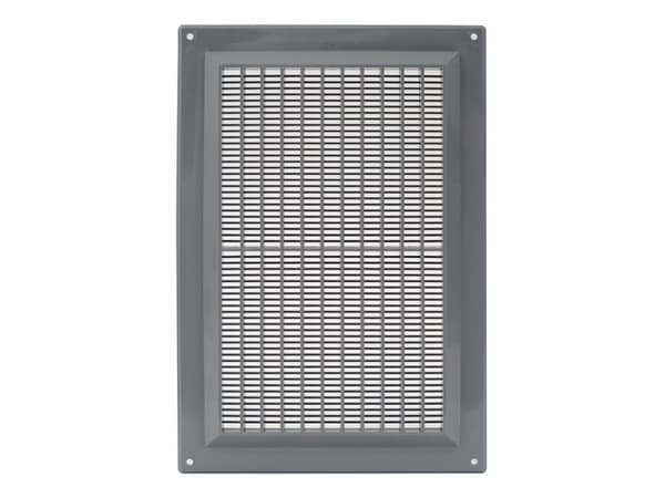 Europlast säleikkö ilmanvaihto 250X170, harmaa