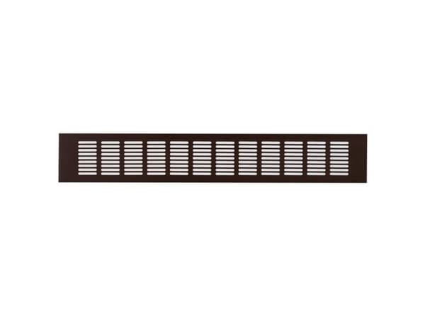 ALUMIN. VENT. GRILL, 80X500MM, BRONSE