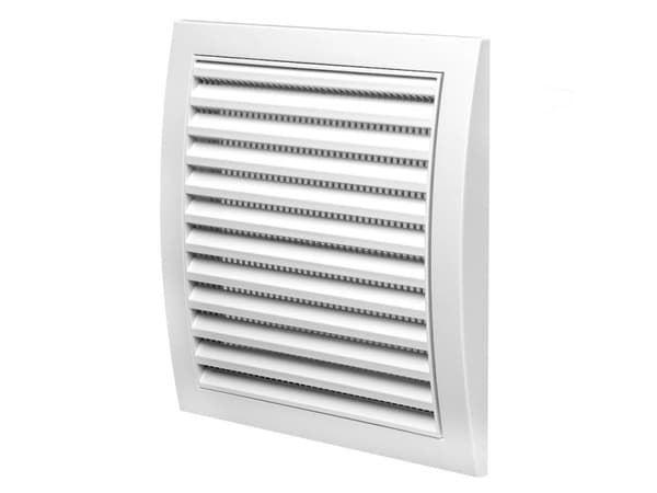 Europlast Grille Plastic Adjustable 190X190,White