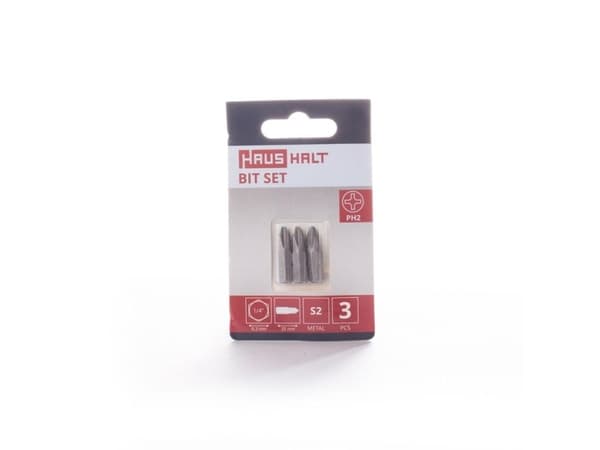 Haushalt Screwdriver Bit Ph2x25mm 3Pcs