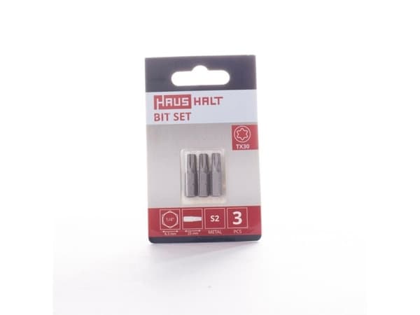 Haushalt Screwdriver Bit Tx30x25mm 3Pcs