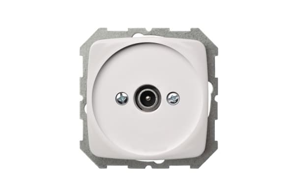 Liregus Socket Tv Ending Without Frame White