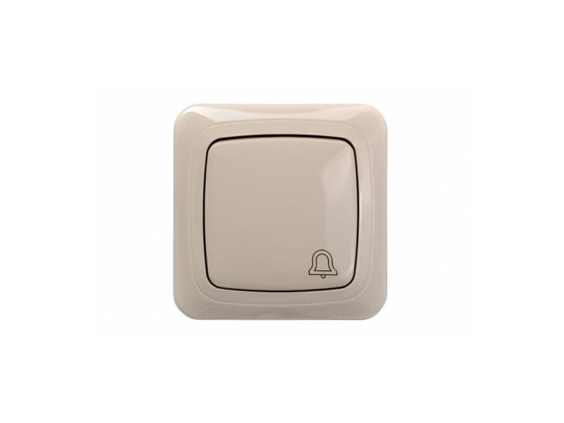 Doorbell Switch Beige Liregus