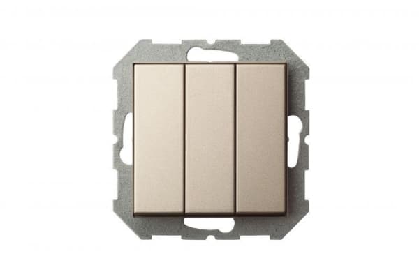 Switch Liregus SWITCH LIREGUS EPSILON 1+1+1 WO/F CHAMP.