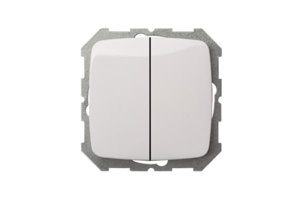 Switch Double Changeover White Liregus