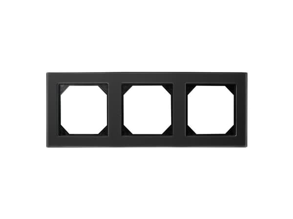 Liregus 3-WAY FRAME BLACK GLASS