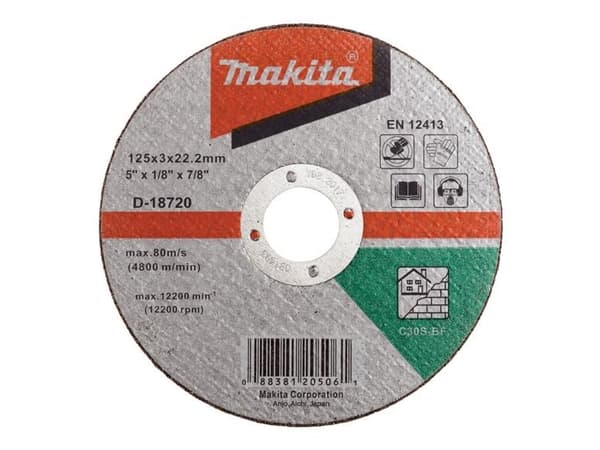 Cutting Disc 125X3 C30s Stone Makita