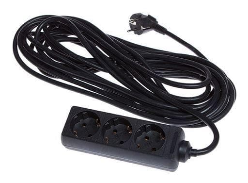 Okko Ext Cord G0n3/Kf-03 3X1.5 10M 3P Blck