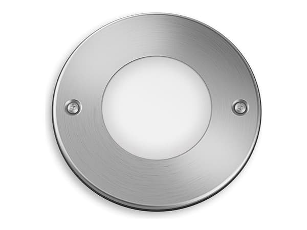 Philips myGarden Moss - Bakkeopplampe - LED-pære for søkelys - 3 W - klasse F - varmt hvitt lys - 2700 K - inox Rustfritt stål