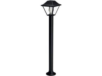 Philips myGarden Alpenglow-sokkel/stilys, 60 W, E27, ingen pære, Utendørs sokkel/stang-belysning, Sort, Aluminium, Glass, IP44, Hage, Terrasse, I