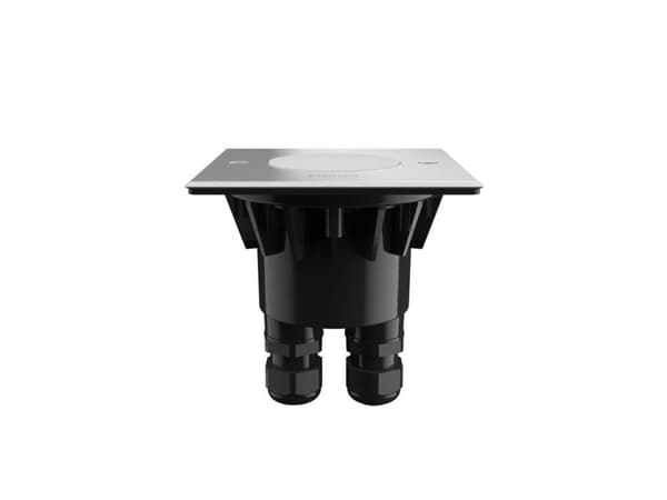 Philips myGarden Crust markspottar/spets 3,2 W, Punktbelysning för utomhusbruk, Rostfritt stål, Rostfritt stål, Syntet, IP67, Trädgård, Terass, II