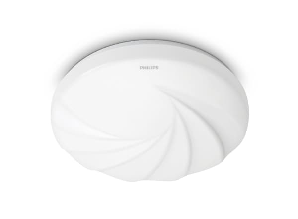 Philips Funksjonell Shore-taklampe, 17 W, 1 ampuller, LED, Ikke-utskiftbare pærer, 4000 K, 1900 lm, IP20 Hvit