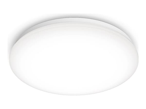 Philips Moire - Taklampe - LED - 17 W - kjølilg hvitt lys - 4000 K - rund - hvit Hvit