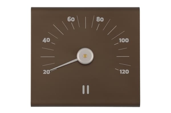 Rento Sauna thermometer, aluminum, tar