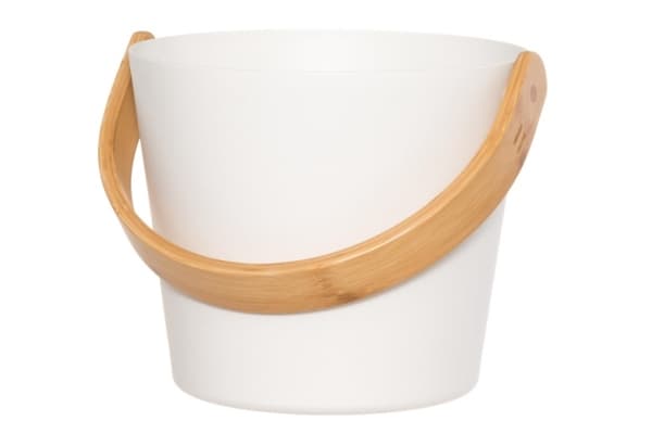 Relax Sauna bøtte, 5l, hvit
