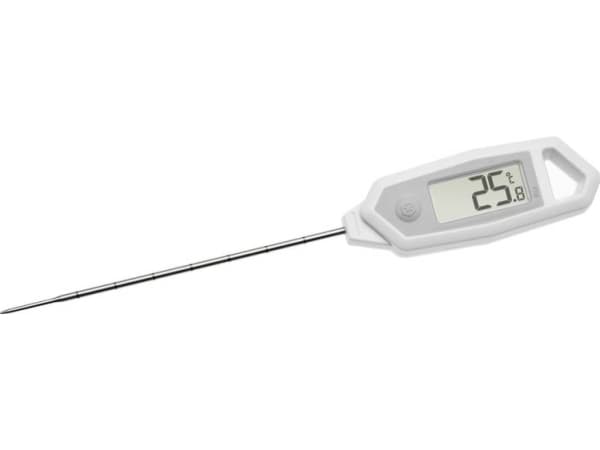 TFA-Dostmann 30.1064.02.K, 206 mm, 31 mm, 18 mm, 43 g, Hvit, F, °C