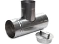 Miniatyrbilde 2 av 2: Wadex Chimney Union Tee 125 Diameter – 150/20
