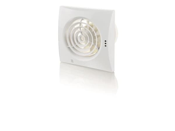 Tuuletusaukot Aksiaalituuletin fi 125 230V 17W 185m3/h 32dB vakio valkoinen 125QUIET
