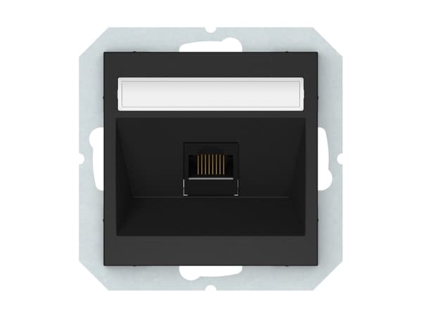 Vilma Comp. Socket Black Klrj45-16E2-02 Qr1000