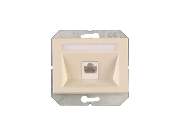 Data Socket Single Vilma Xp Beige