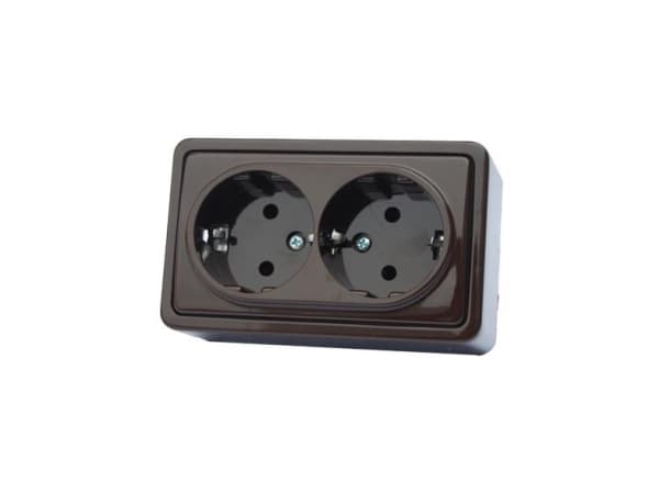 Vilma Socket Rp16-021 Gr 2P Over Plast Ant Sl+
