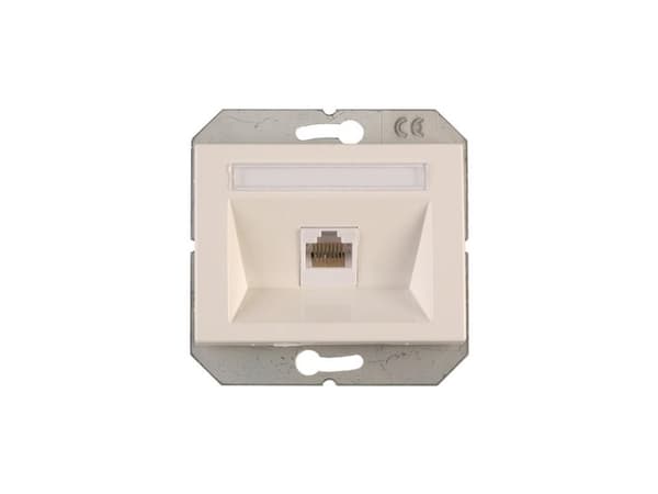 Data Socket Single Vilma Xp White