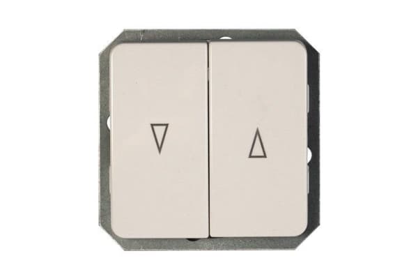 Vilma Blind Switch P410-020-02 V White Lx2