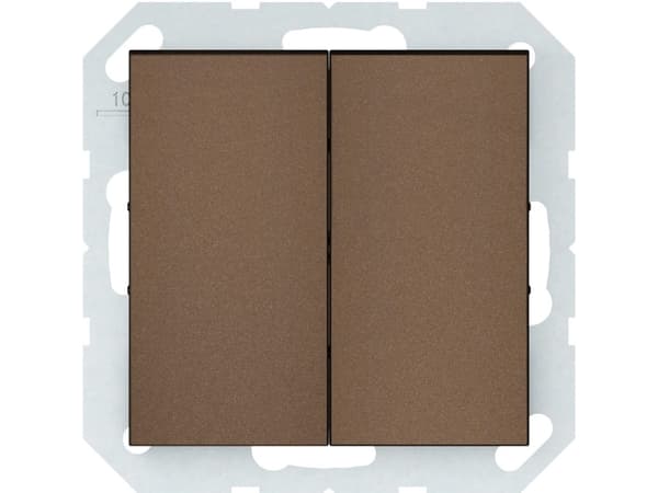 Vilma Switch 2Gangs Light Mocha P510-020-12 Qr