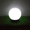 Miniatyrbilde 3 av 5: GREENBLUE GB166 GreenBlue GB166 Solar frittstående hagekule 25x25x58cm, hvit LED