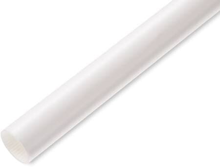 DIETZEL Plastrør stiv, pvc 50 mm hvid lige ender4meter - (4 meter)