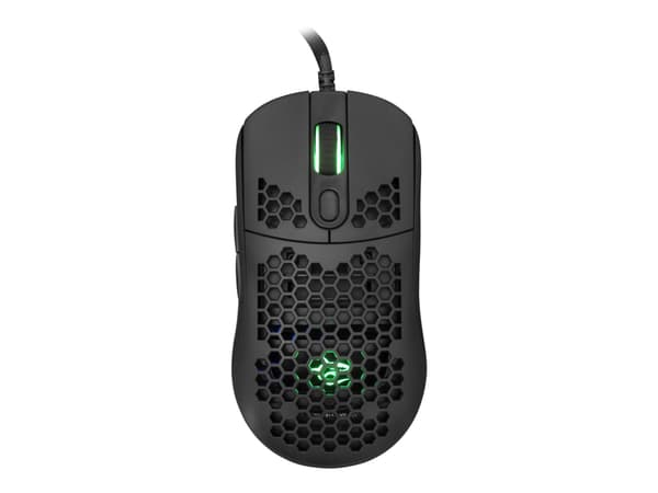 White Shark GM-5007 GALAHAD - Mus - optisk - 6 knappar - kabelansluten - USB 2.0 - svart
