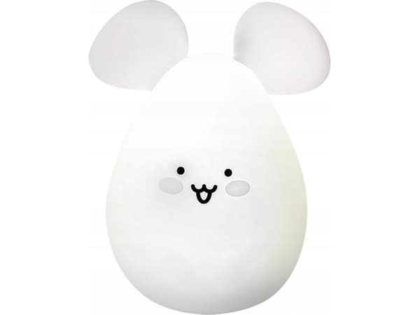 InnoGio GIOmouse Innogio silikonlampa Vit