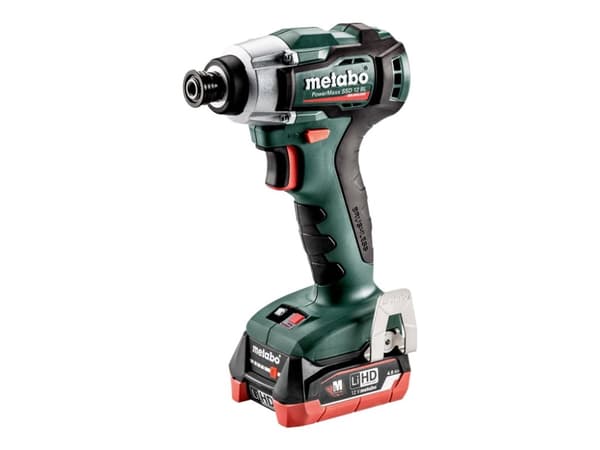 Metabo PowerMaxx SSD 12 BL - Støtdriver - trådløs - 140 N·m - 2 batterier - 12 V
