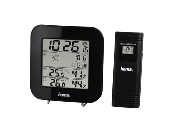 Hama EWS-200 - Værstasjon - svart