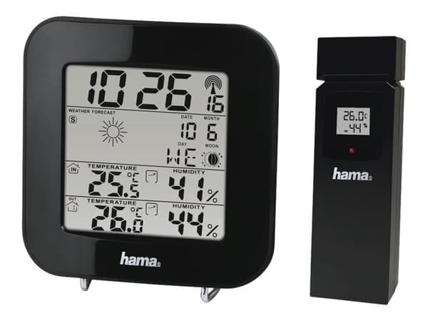 Hama EWS-200 - Værstasjon - svart