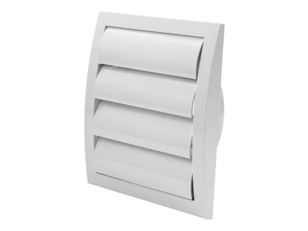 Europlast Grille With Shutters 190X190/D150, White