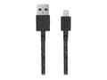 Miniatyrbild 1 av 5: Native Union Belt Cable - Lightning-kabel - Lightning hane till USB hane - 1.2 m - kosmos