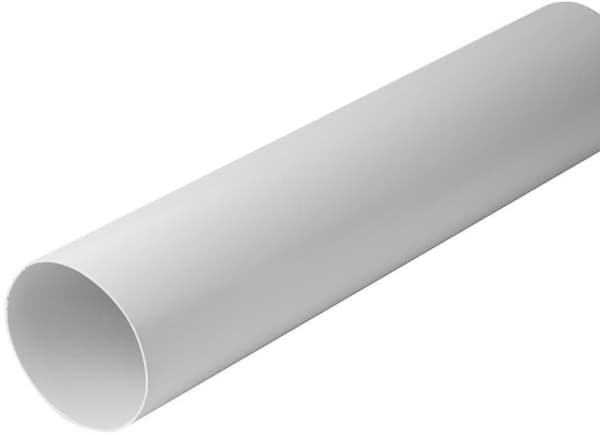 Europlast Ventilation Duct 125Mm 1,5M Abs White
