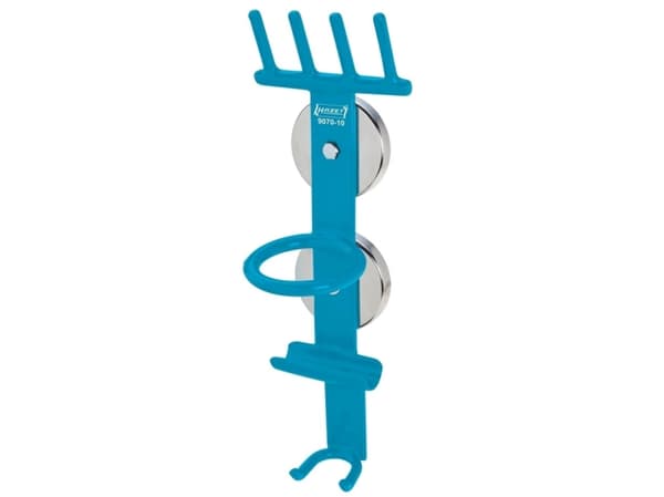 HAZET 9070-10, Magnetisk verktygshållare, 10 kg, Metall, Blå, Metallisk, 1 styck, 1 styck