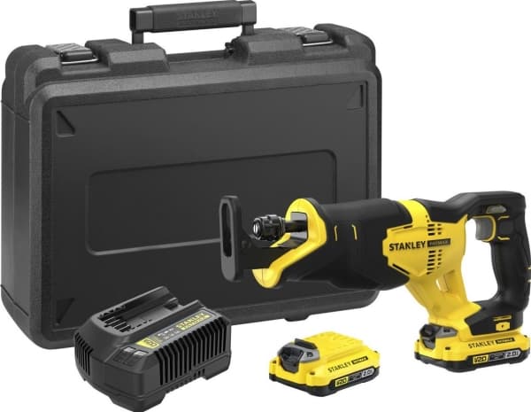 STANLEY RECIPROCATING SAW 18V V20 2x2,0Ah SFMCS300D2K