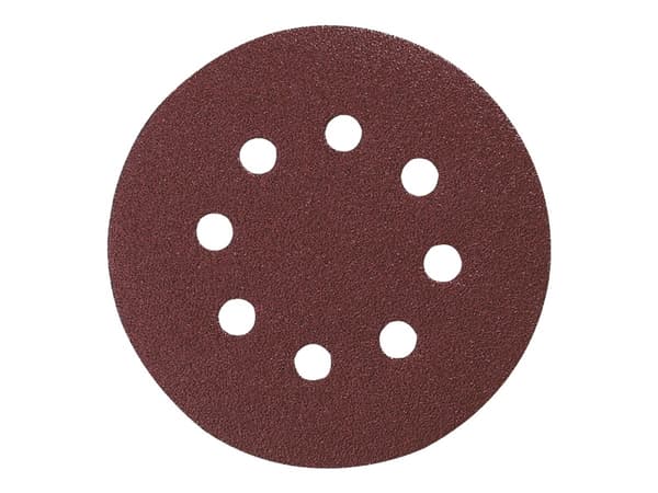 Makita - Slipeark - for tre, metall - 10 deler - 125 mm - rund - grovkorn: P120 - 125 mm