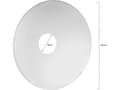 Miniatyrbilde 2 av 3: Maclean Milky glass diffuser MCE325 for the PIR luminaire MCE324