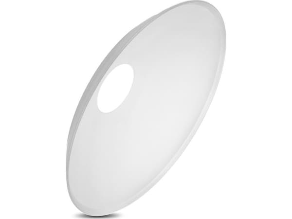 Maclean Milky glass diffuser MCE325 for the PIR luminaire MCE324