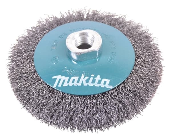 Makita - Stålborstskiva - för målarfärg, rust, weld edges - 115 mm - M14